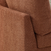 dylan orange sectional   