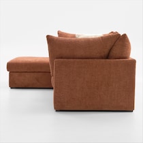 dylan orange sectional   