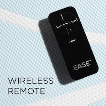 ease  gray twin xl adjustable foundation   