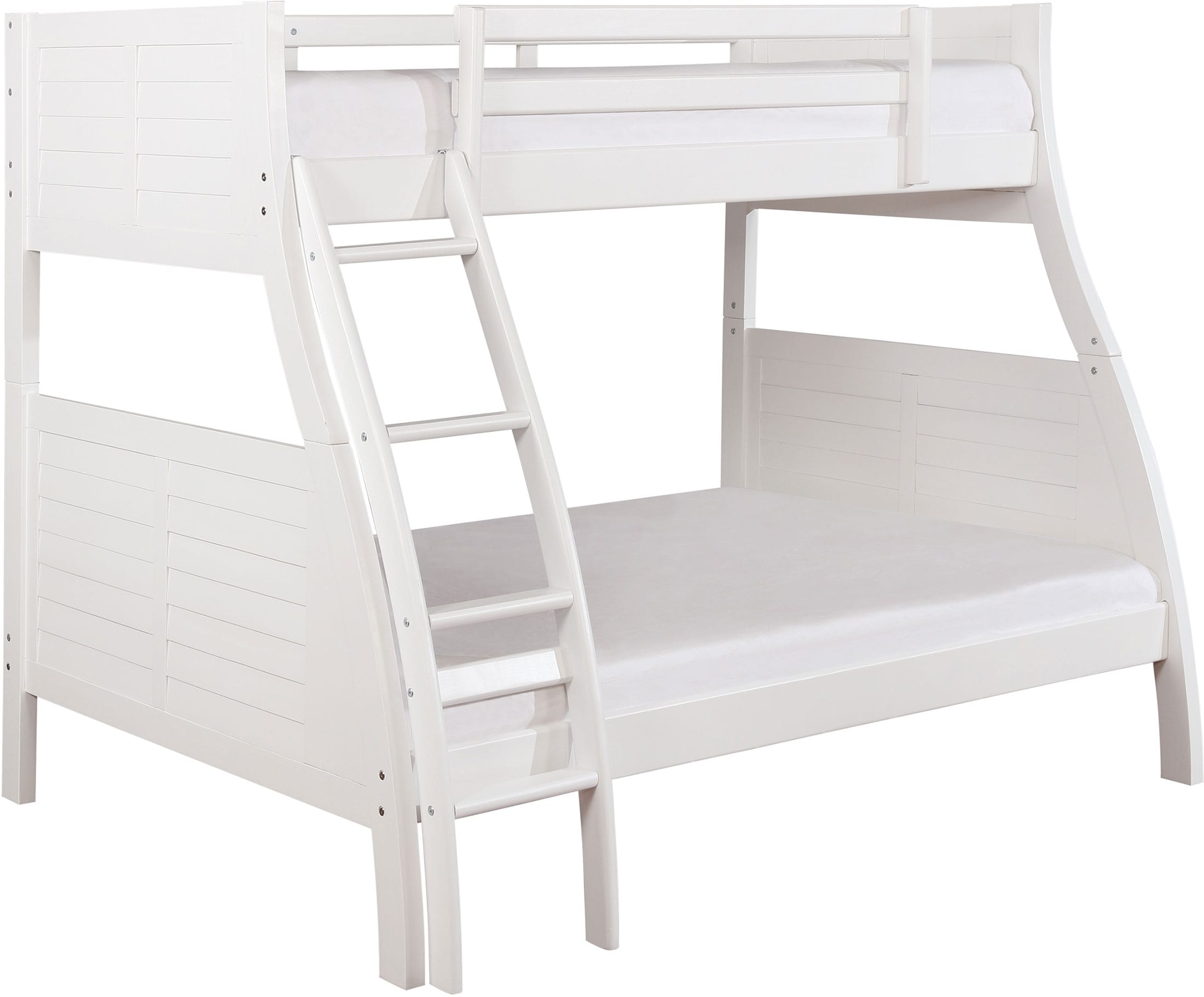 Easton Bunk Bed White American Signature Furniture