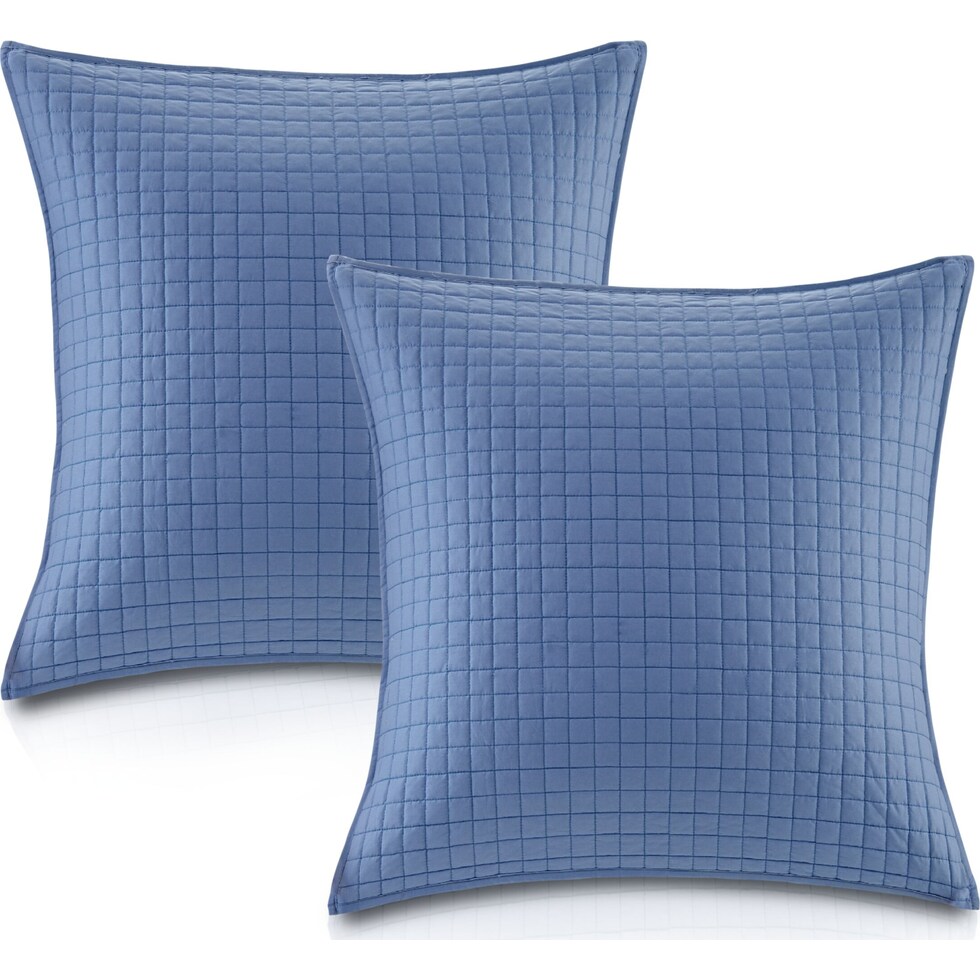 eastyn blue full queen bedding set   
