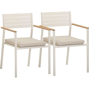 Edgartown Set of 2 Outdoor Dining Chairs