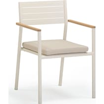 edgartown white outdoor chair set   