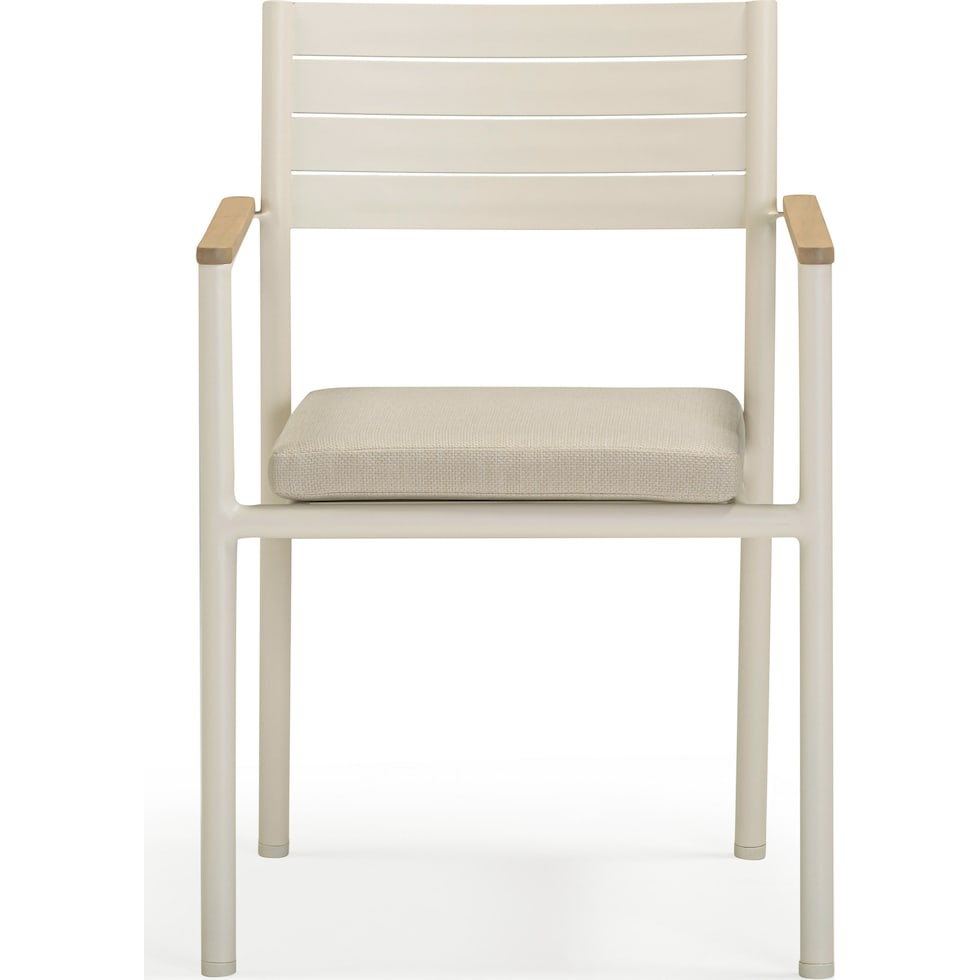 edgartown white outdoor chair set   