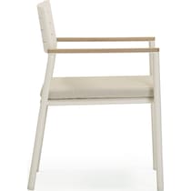 edgartown white outdoor chair set   