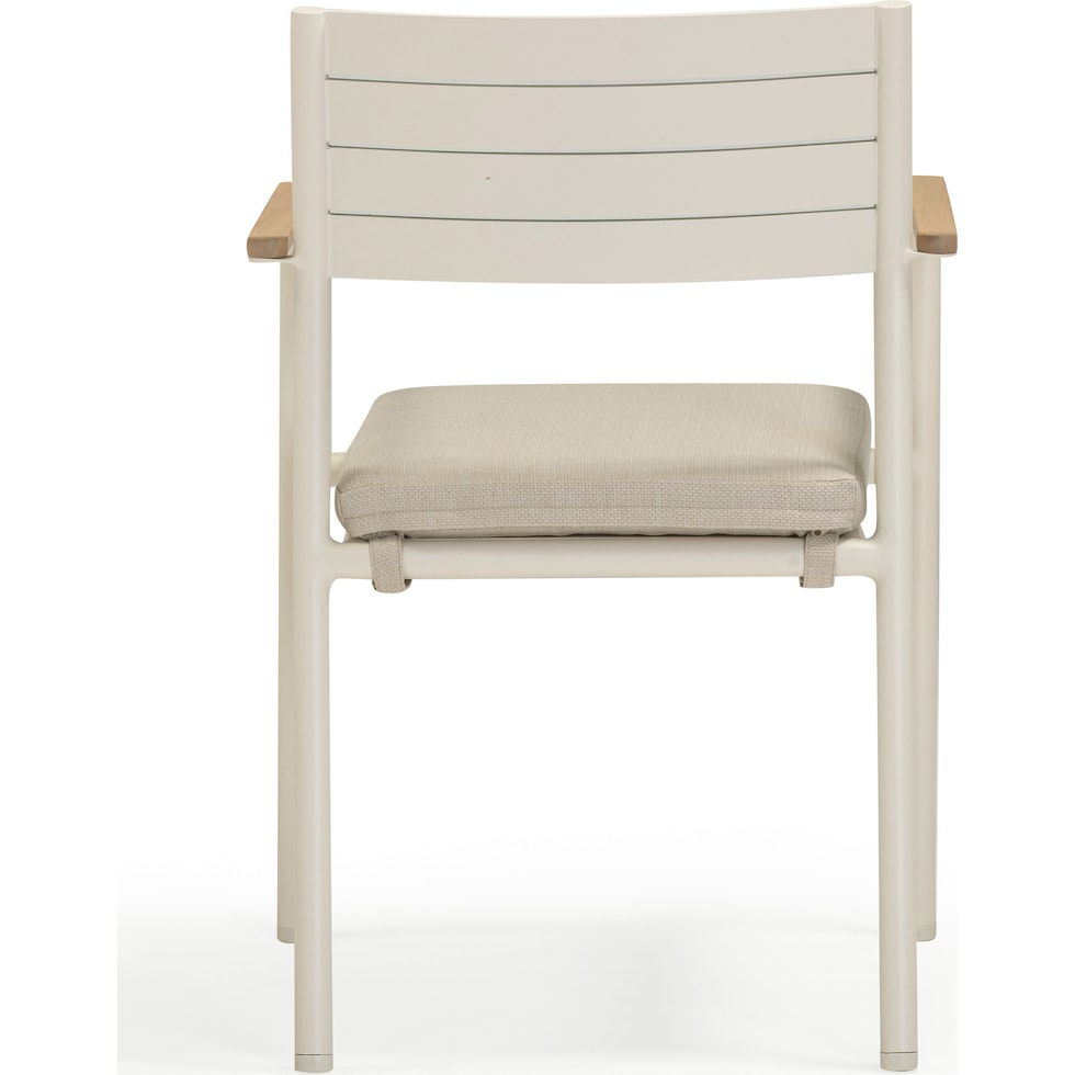 edgartown white outdoor chair set   