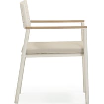 edgartown white outdoor chair set   