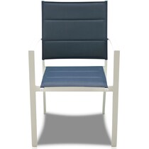 edgewater blue outdoor chair set   