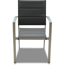 edgewater gray outdoor chair set   