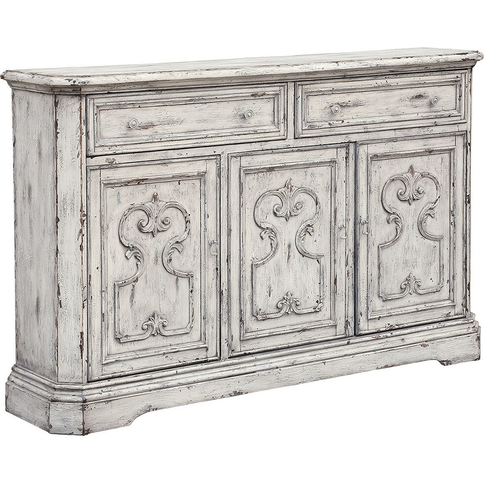 edna white sideboard   
