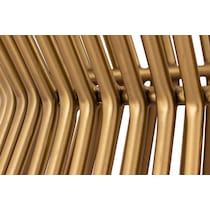 edwin gold coffee table   