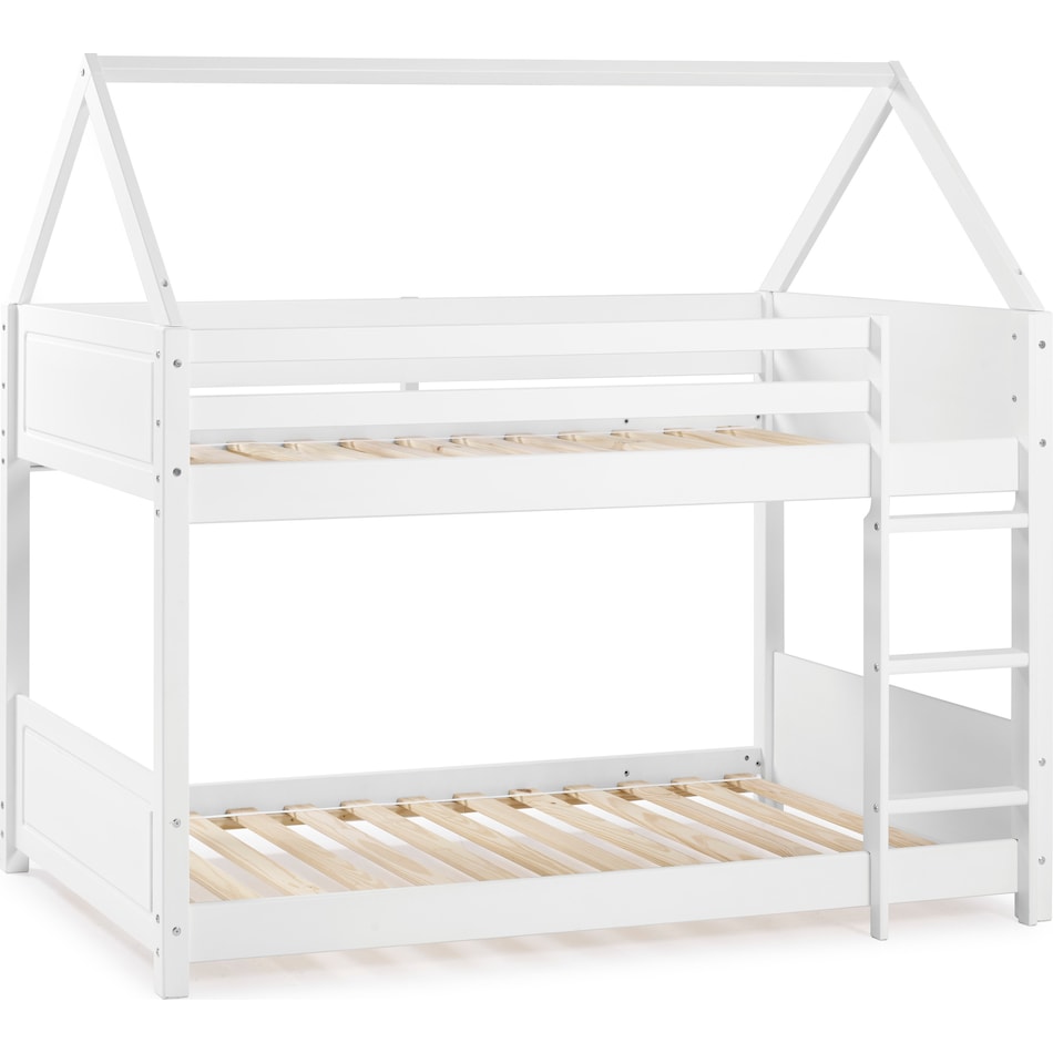 effie white bunk bed   
