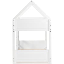 effie white bunk bed   