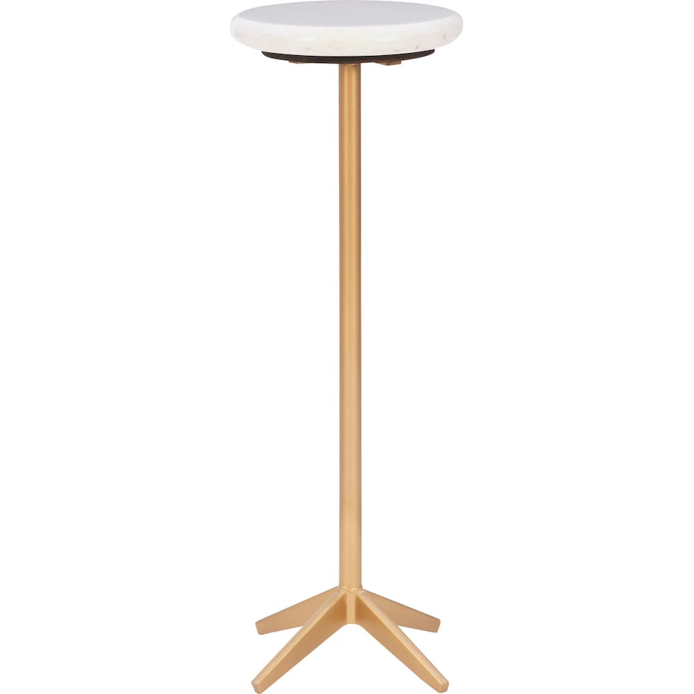 effrin gold side table   