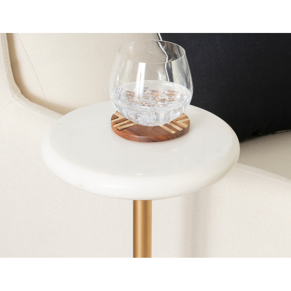 effrin gold side table   