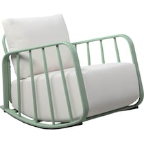 el paso green cream rocking chair   