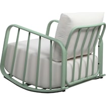 el paso green cream rocking chair   