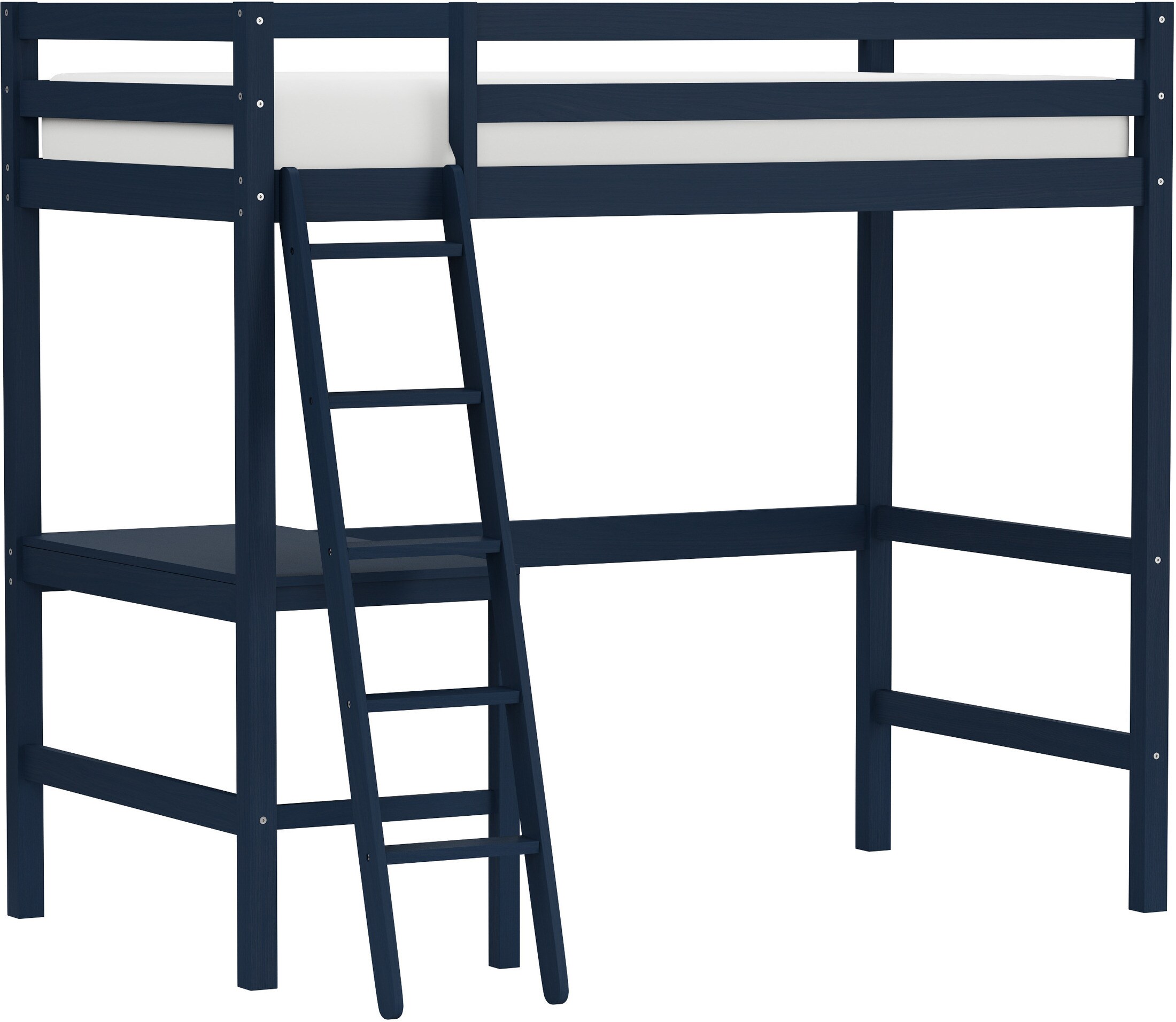 Elara Twin Loft Bed With Desk American Signature Furniture elara-twin-loft-bed-with-desk-american-signature-furniture