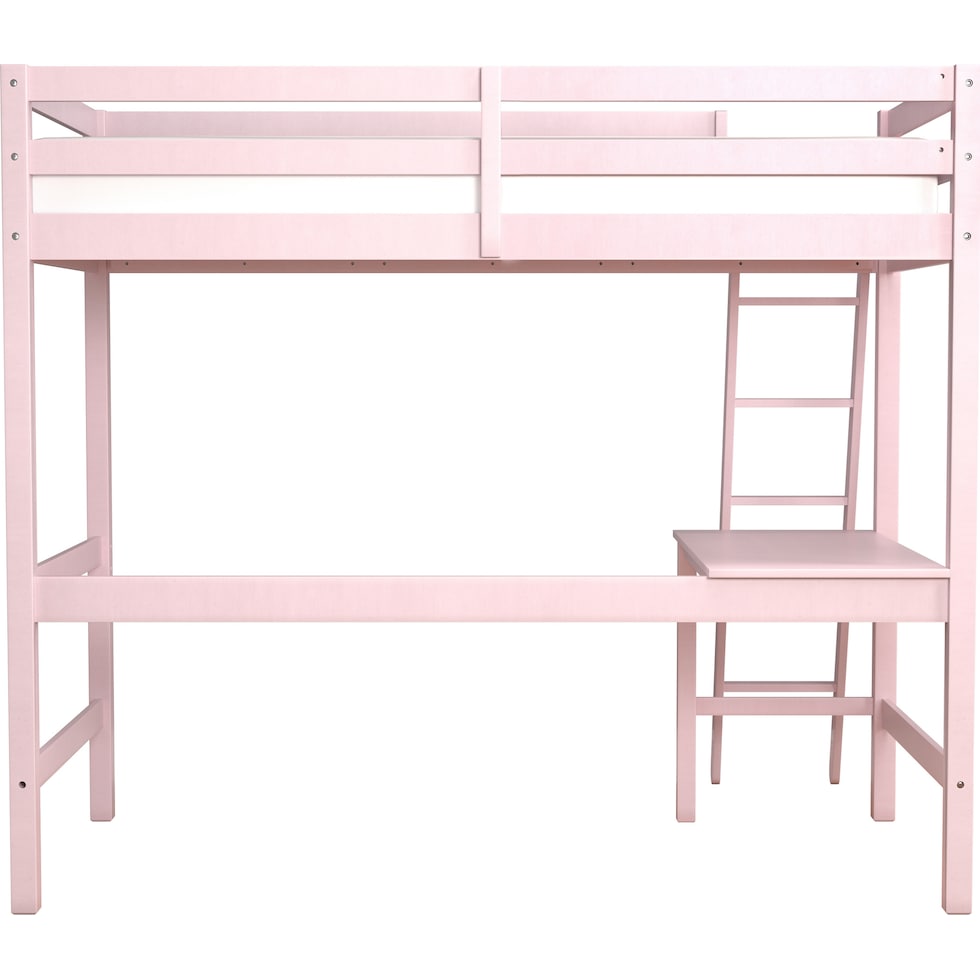 elara pink twin bed   