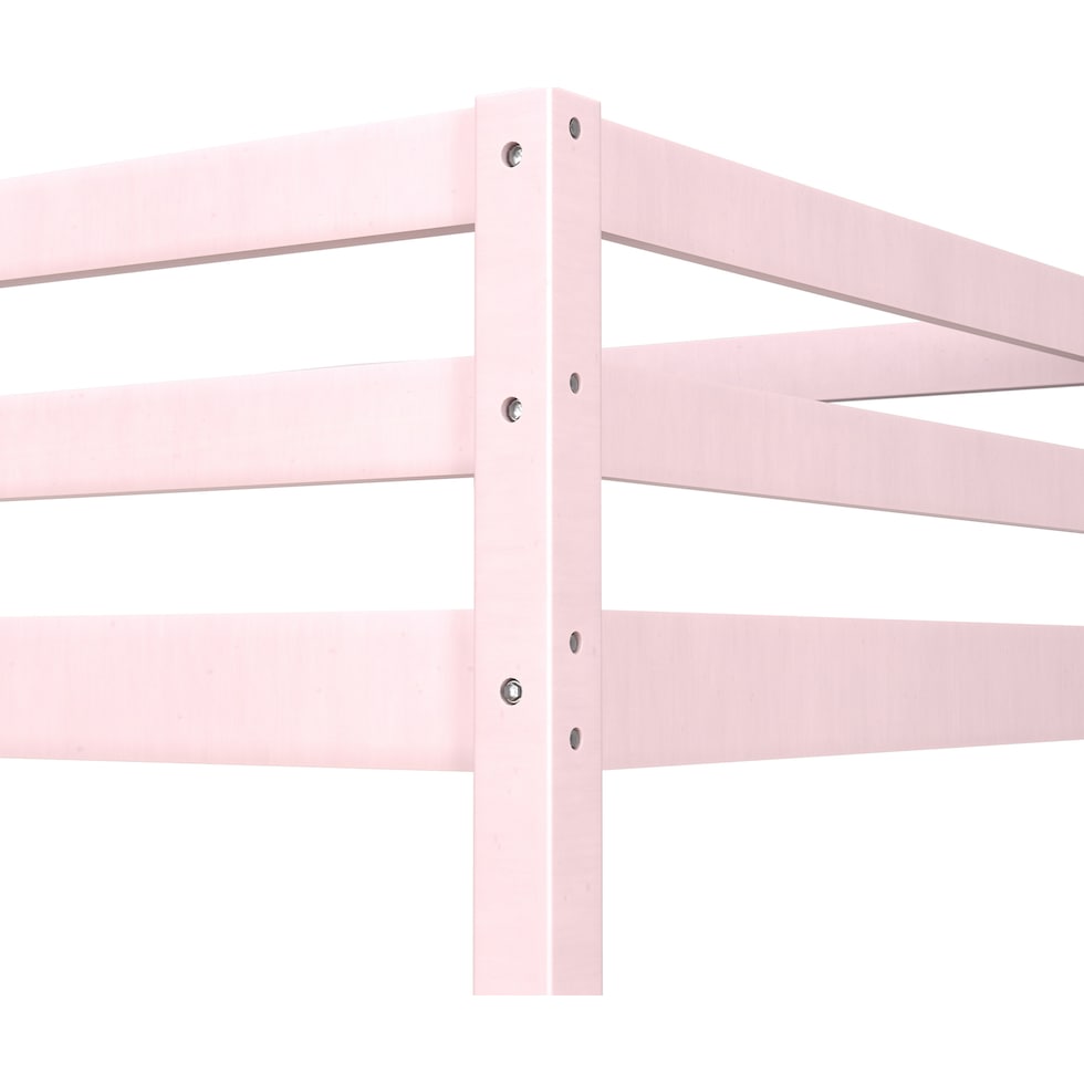 elara pink twin bed   