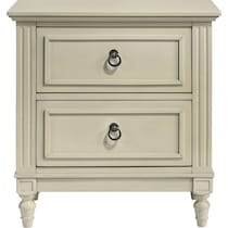 eleanora white nightstand   