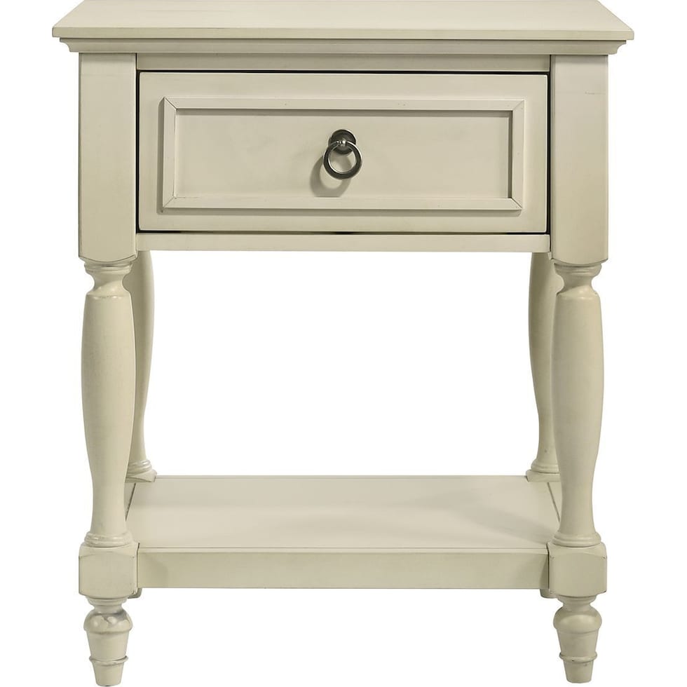 eleanora white nightstand   