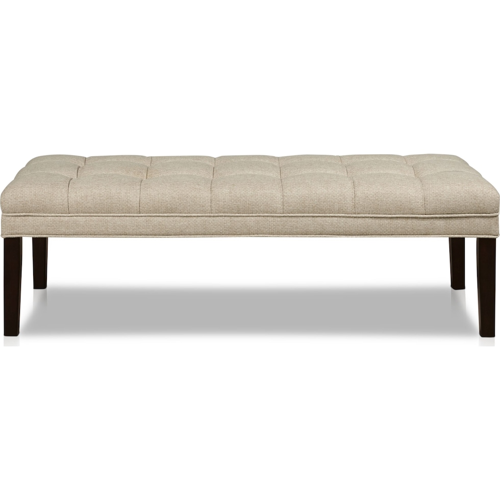 elena light brown bench   