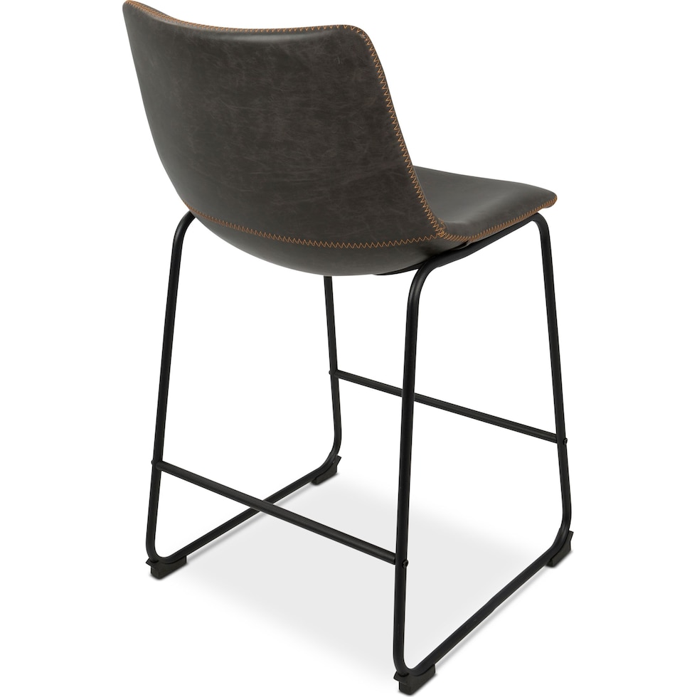 eli gray counter height stool   