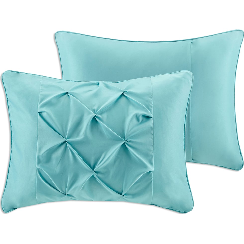 eliana blue twin bedding set   