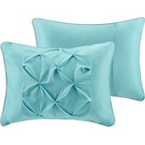 eliana blue twin bedding set   