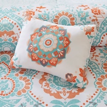 eliana blue twin bedding set   