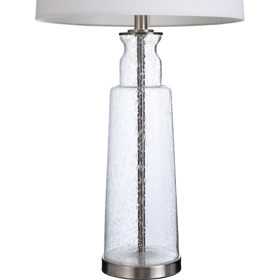 elior glass table lamp   