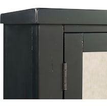 eliott black accent chest   