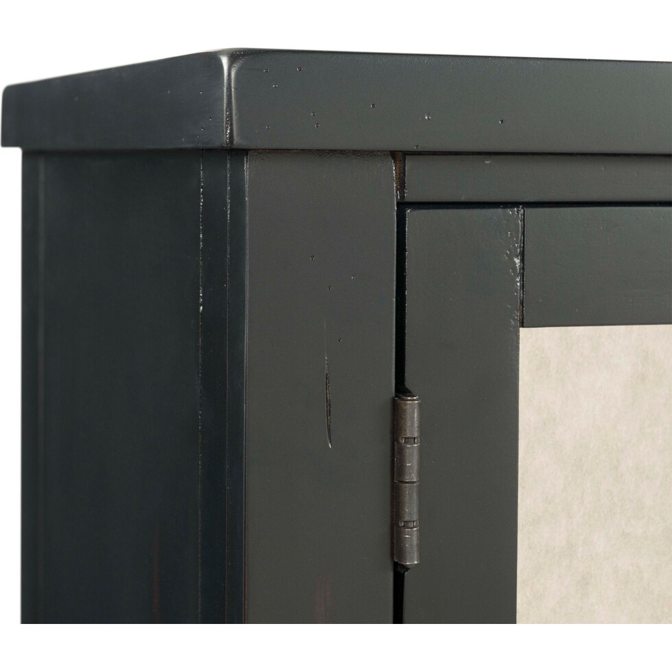 eliott black accent chest   