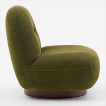 elise green swivel chair   