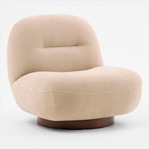 elise neutral swivel chair   