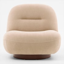 elise neutral swivel chair   