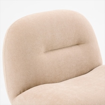 elise neutral swivel chair   