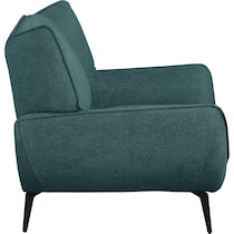 elizabeth blue accent chair   
