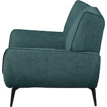 elizabeth blue accent chair   