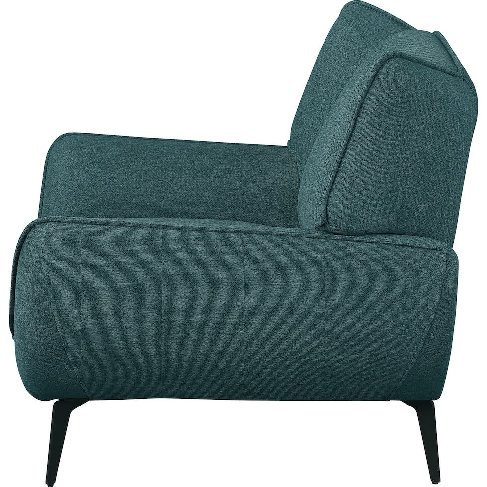 elizabeth blue accent chair   