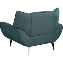 elizabeth blue accent chair   