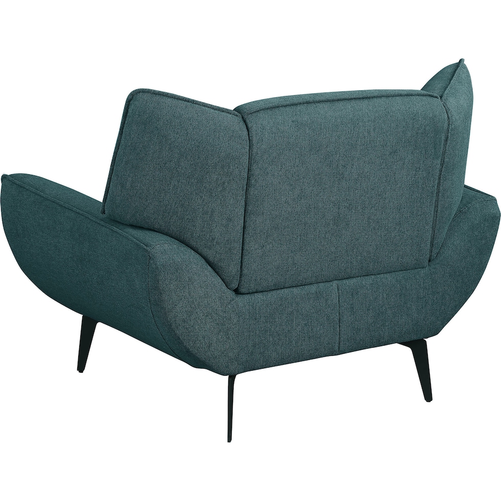 elizabeth blue accent chair   