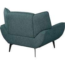 elizabeth blue accent chair   
