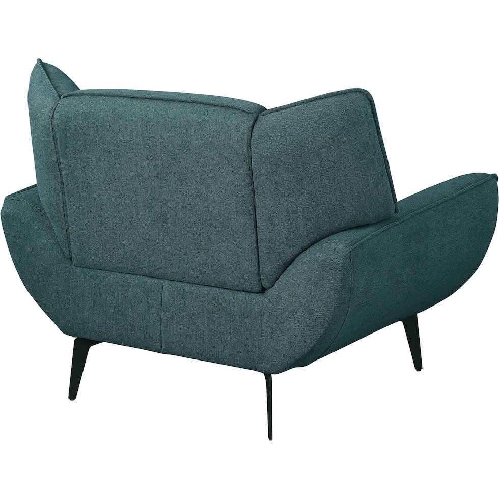 elizabeth blue accent chair   
