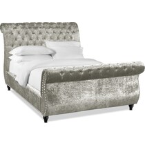 ella gray king bed   