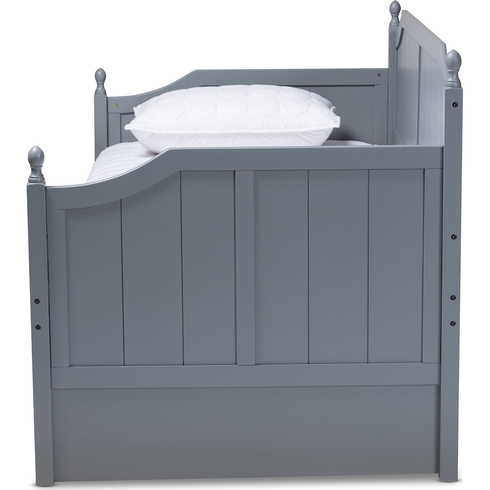 ellamay gray twin bed   