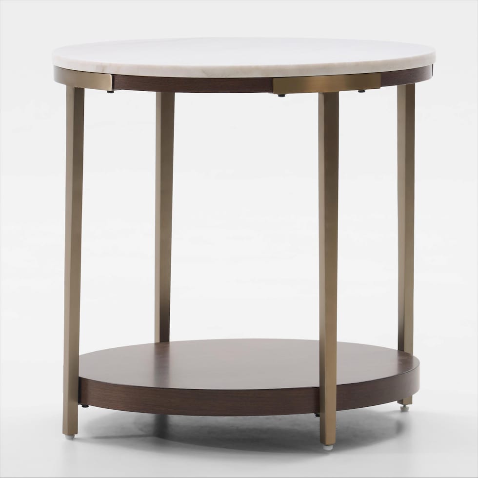 elle occasional cherry end table   
