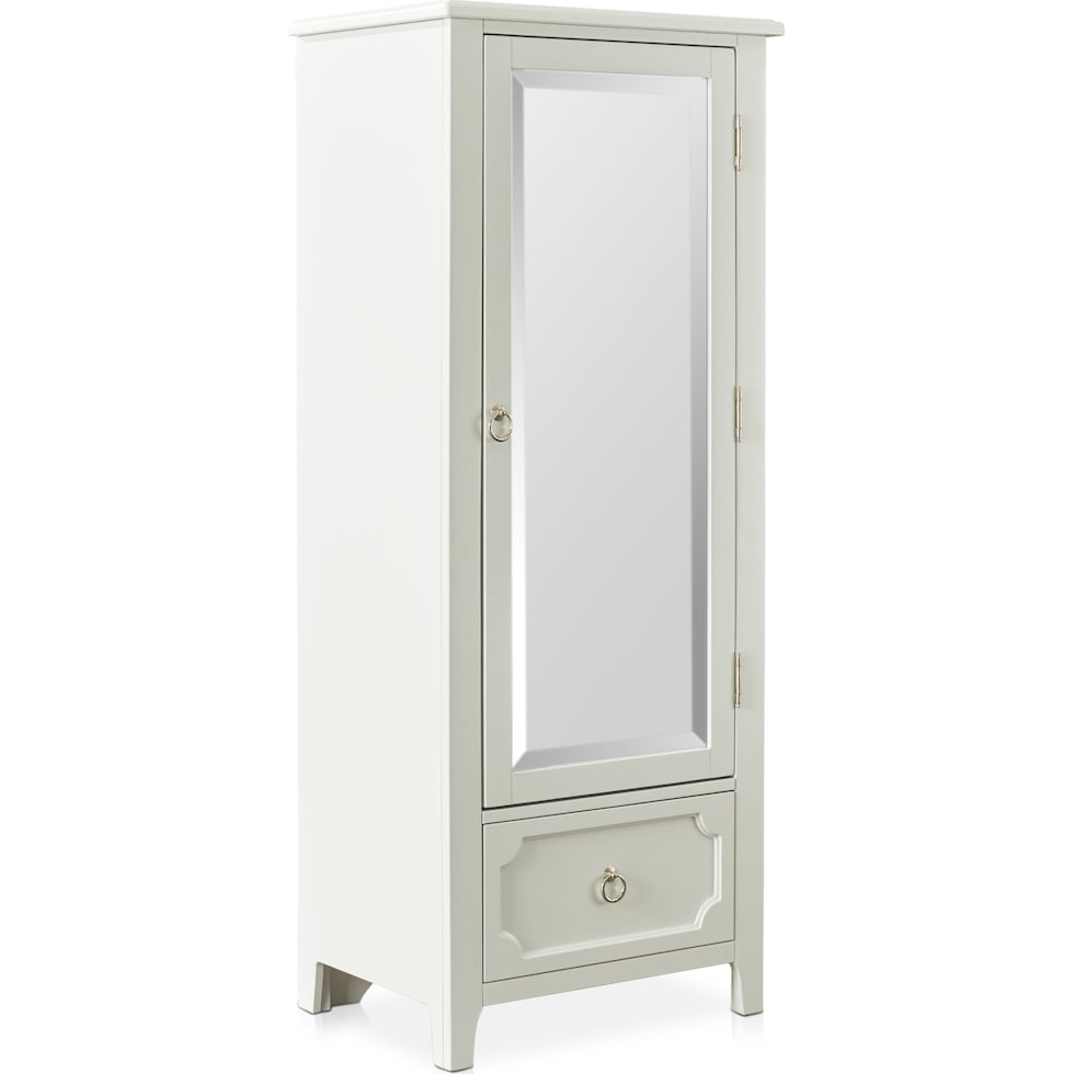 elle gray wardrobe   