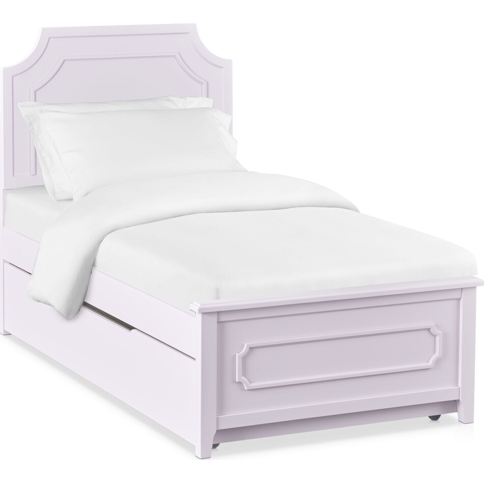 elle purple  pc twin bedroom   